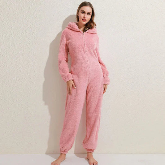 Ultimate Comfort: CozyBear Fleece Onesie – Ultra Soft &amp; Comfortable