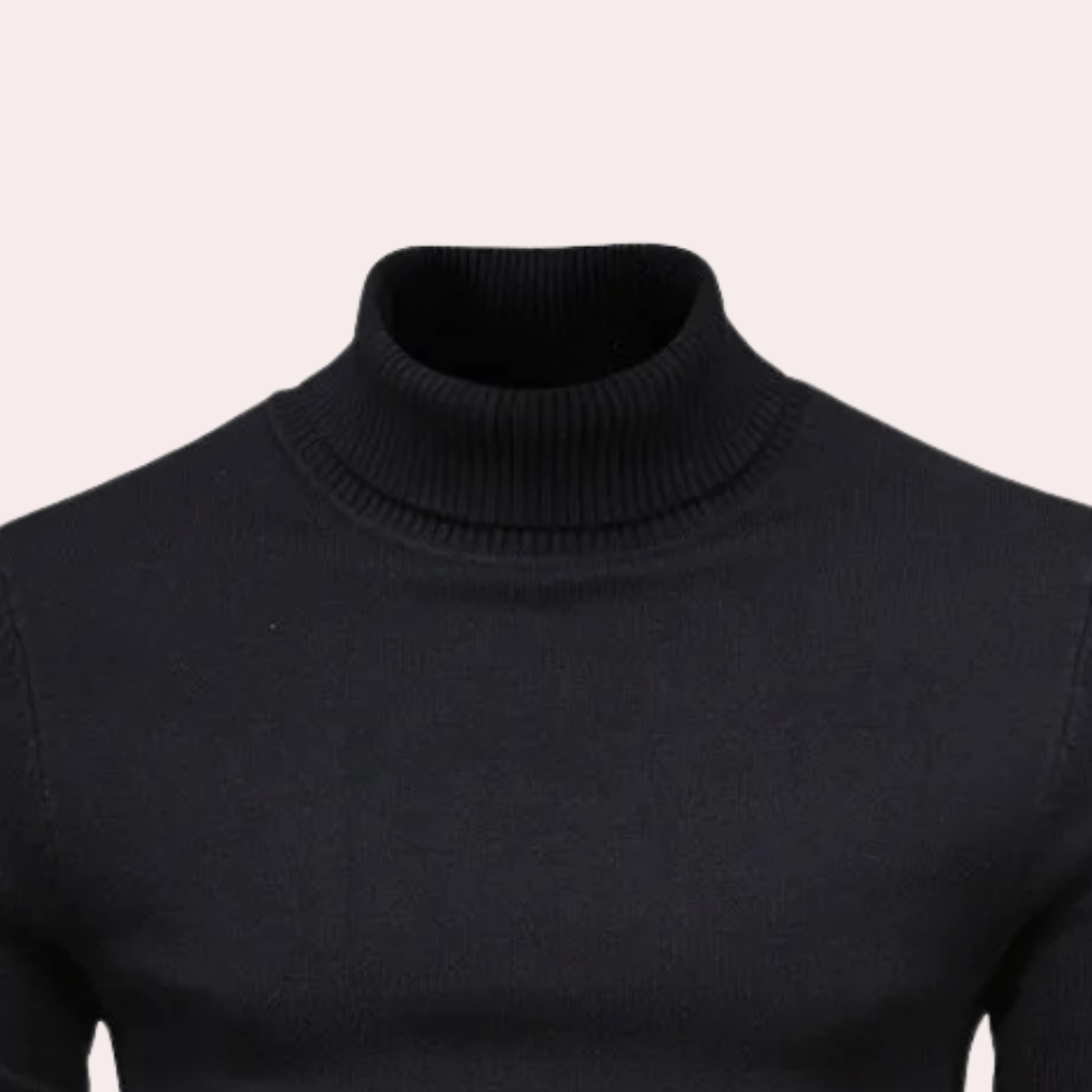 Everest Men’s Turtleneck Sweater - Timeless & Warm