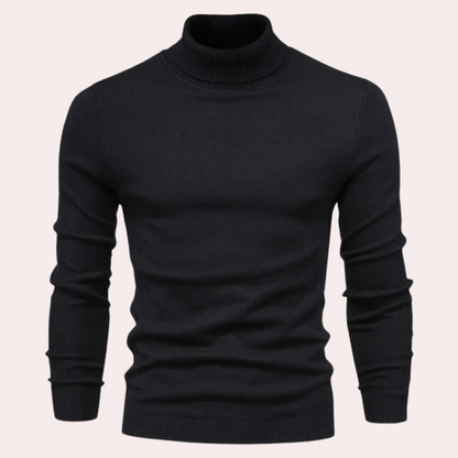 Everest Men’s Turtleneck Sweater - Timeless & Warm