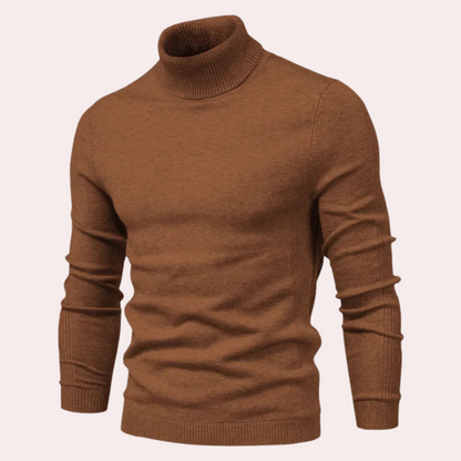 Everest Men’s Turtleneck Sweater - Timeless & Warm