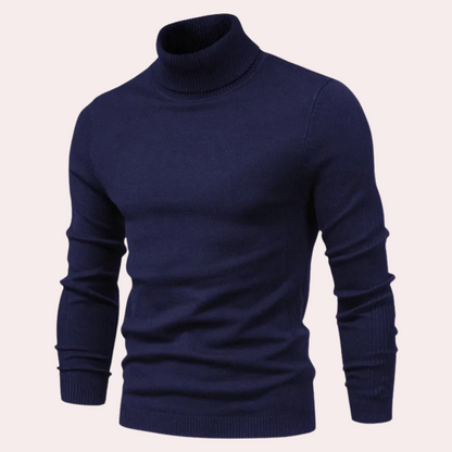 Everest Men’s Turtleneck Sweater - Timeless & Warm