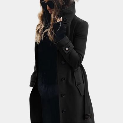 Velora Elegance Coat - Stylish & Weatherproof