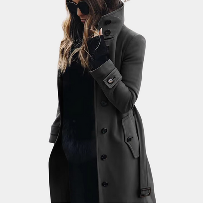 Velora Elegance Coat - Stylish & Weatherproof