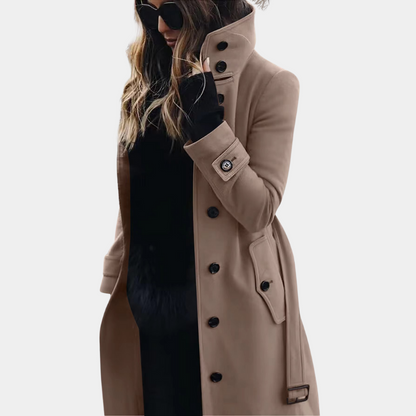 Velora Elegance Coat - Stylish & Weatherproof