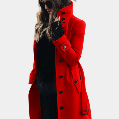 Velora Elegance Coat - Stylish & Weatherproof