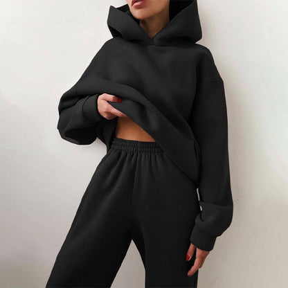 Sienna Fleece Tracksuit – Cozy & Stylish Two-Piece Set