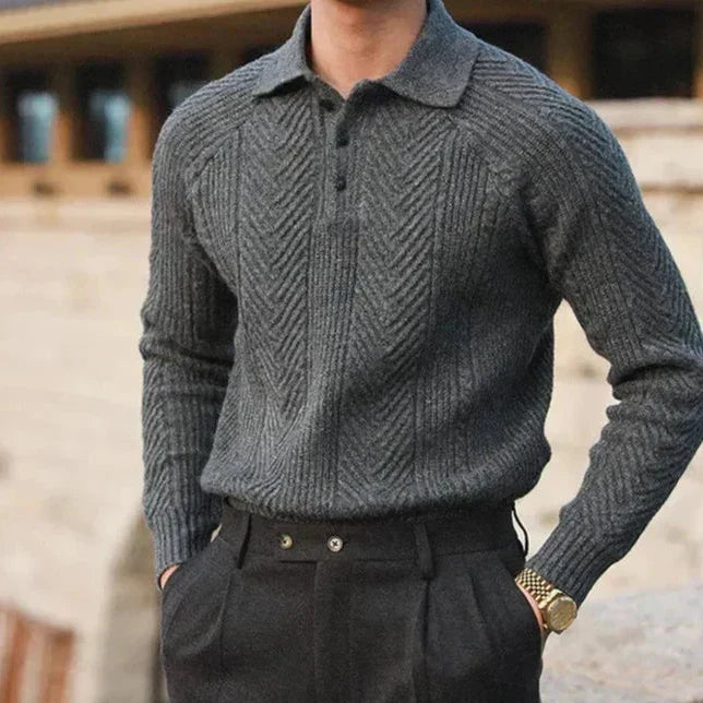 Aspen Men’s Knit Sweater – Timeless Style & Warmth