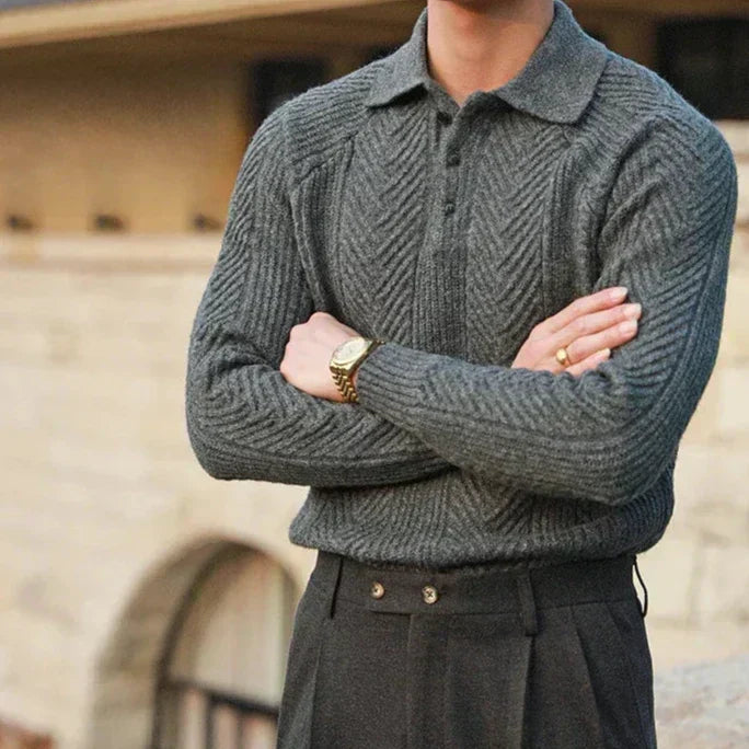 Aspen Men’s Knit Sweater – Timeless Style & Warmth