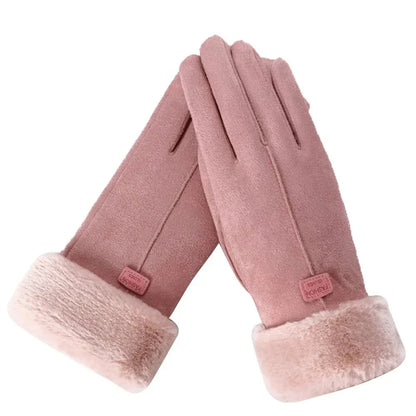 Veluxe Suede Gloves – Warmth & Elegance Combined