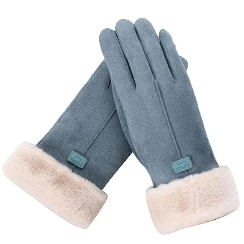 Veluxe Suede Gloves – Warmth & Elegance Combined