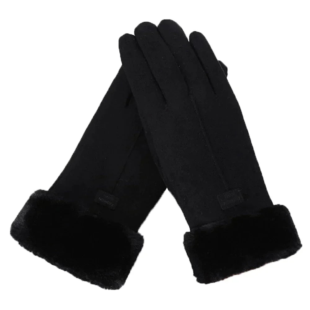 Veluxe Suede Gloves – Warmth & Elegance Combined