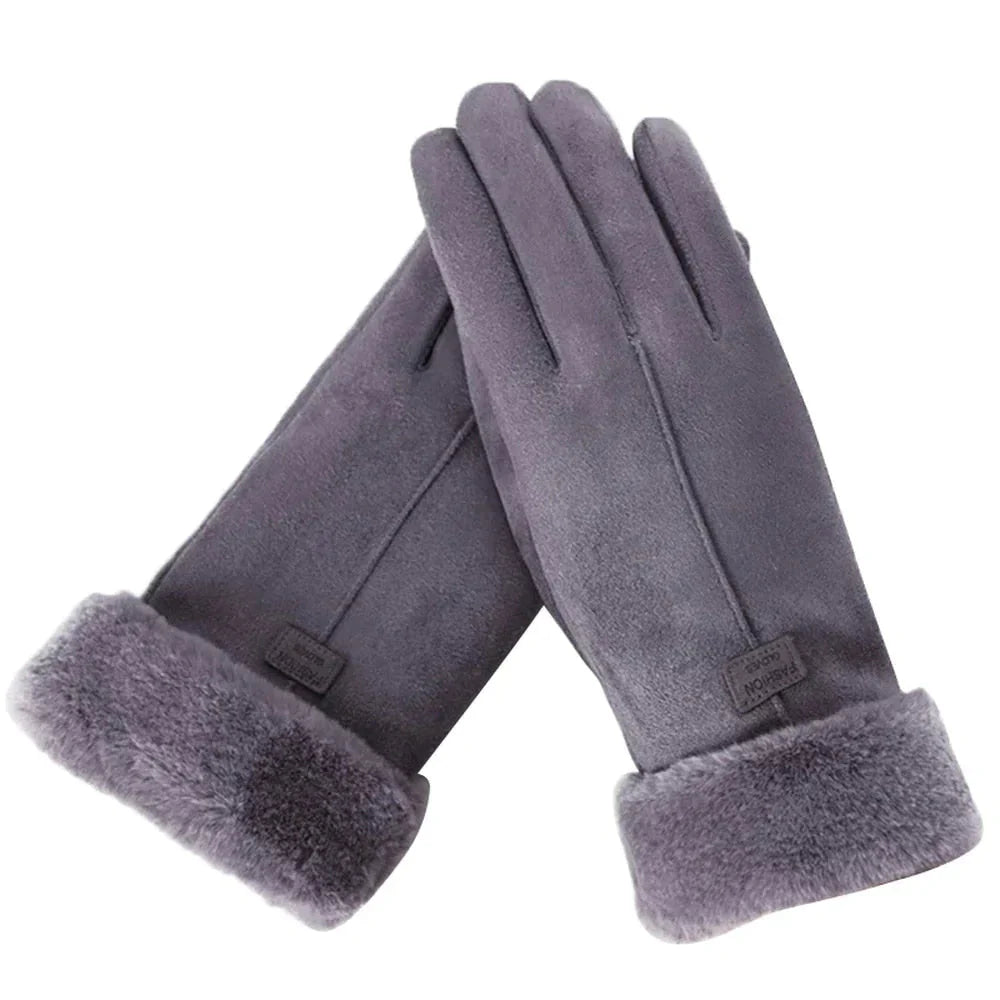 Veluxe Suede Gloves – Warmth & Elegance Combined