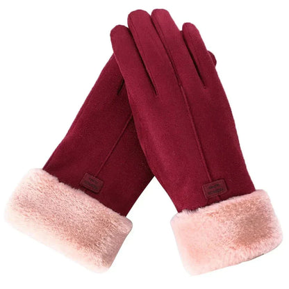 Veluxe Suede Gloves – Warmth & Elegance Combined