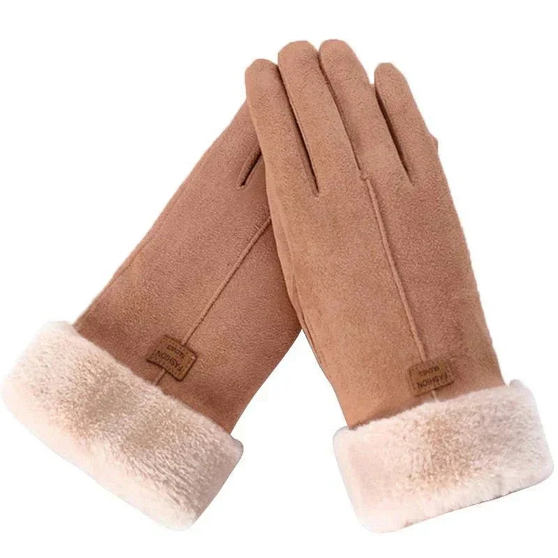 Veluxe Suede Gloves – Warmth & Elegance Combined