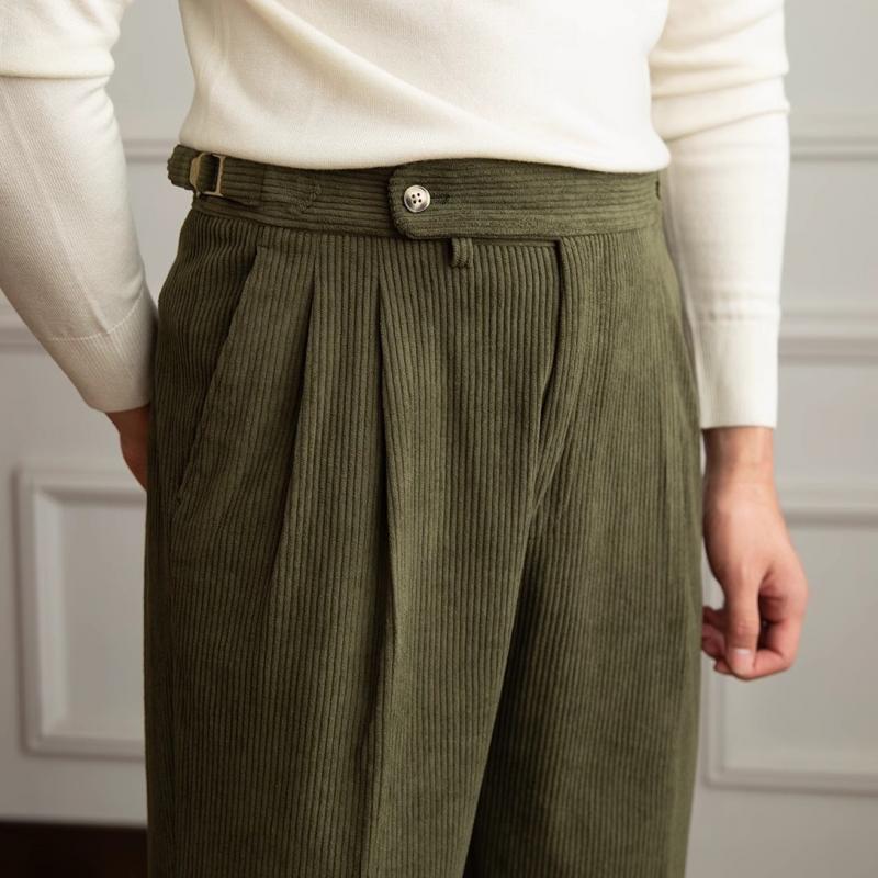 Halston Corduroy Pants – Effortless Style & Warmth