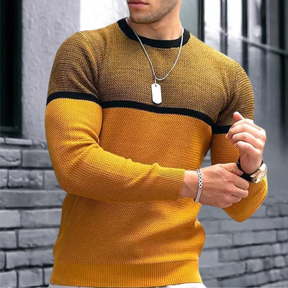 Men's Knit Crewneck Sweater - Stylish & Comfortable